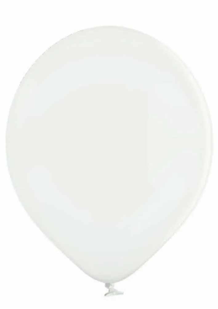 25 Ballons Standard - impression 1 couleur (002 White)