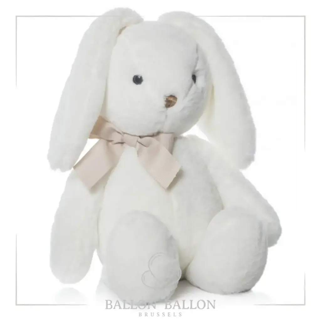 Lapin en peluche blanc (40cm)
