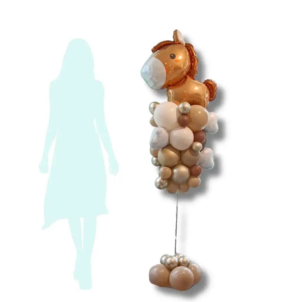 Lollipop unicorn baby brown