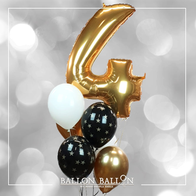 Bouquet 1 Chiffre Doré (1)