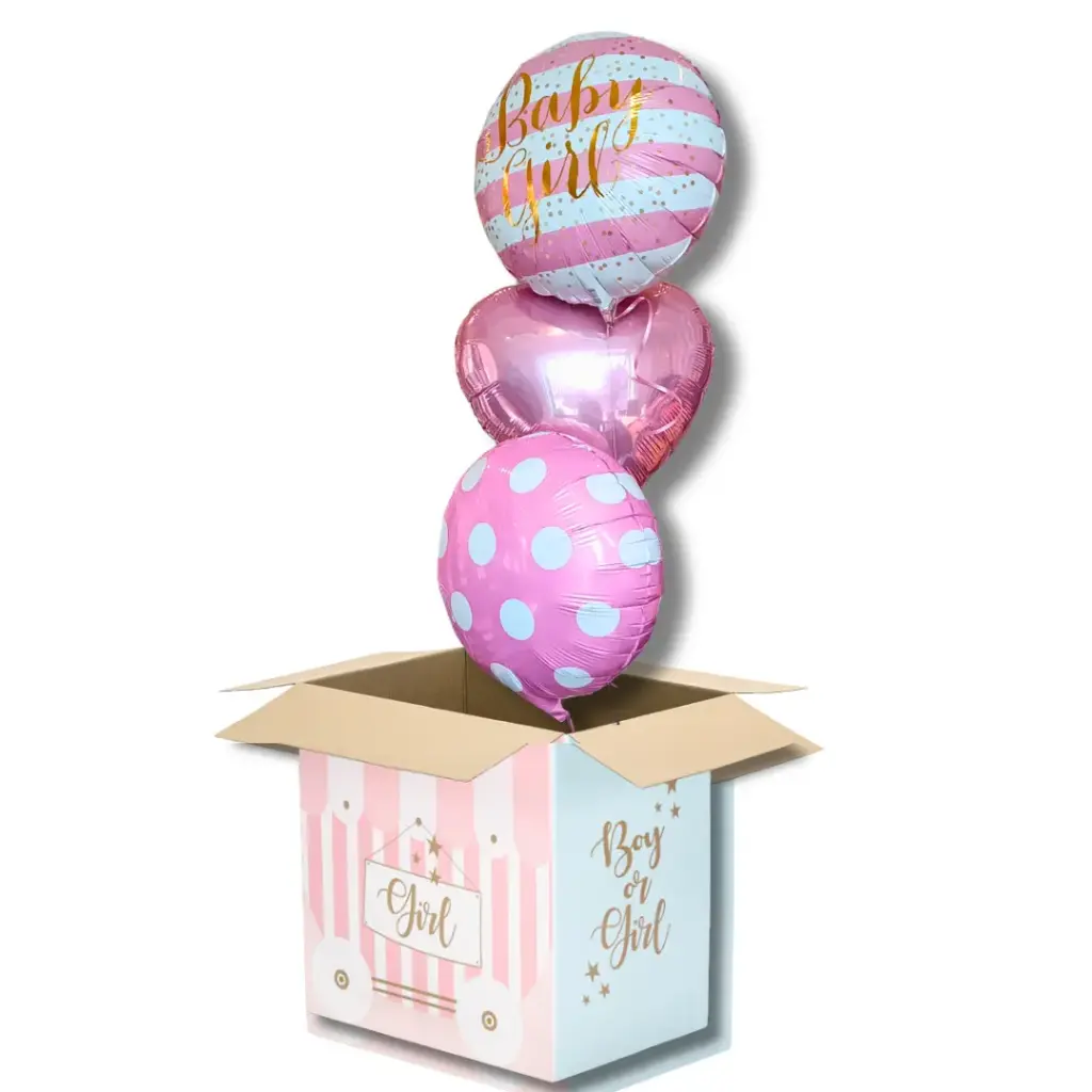 Gender Reveal Box voor meisjes