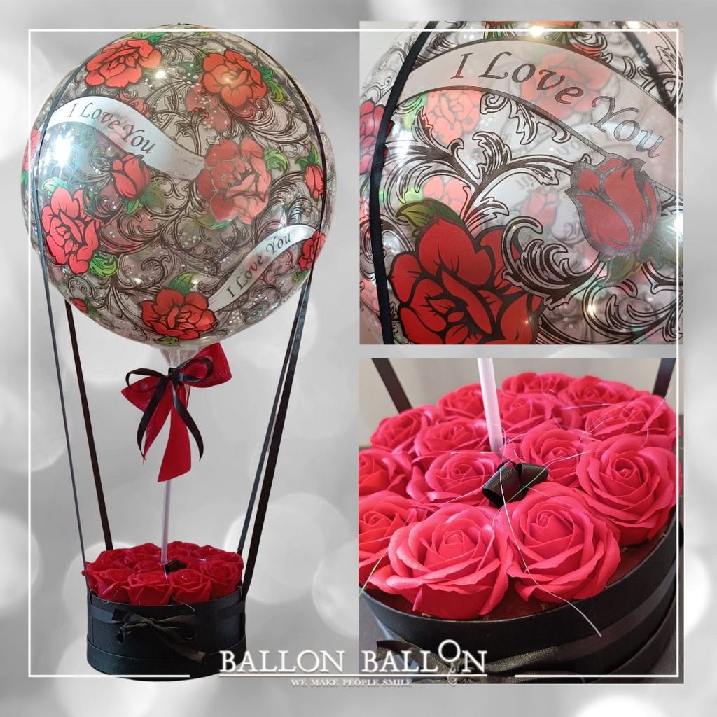 Mini montgolfière Love 