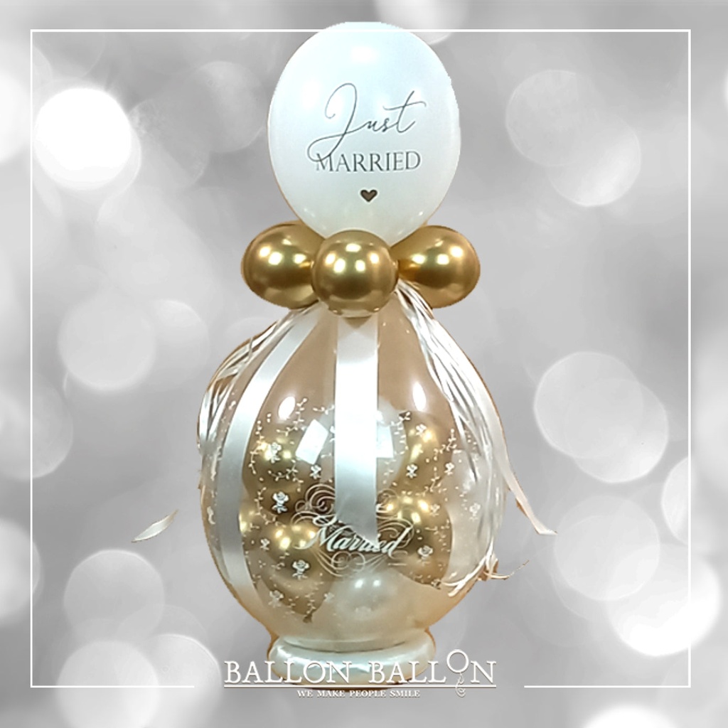 Ballon surprise Mariage