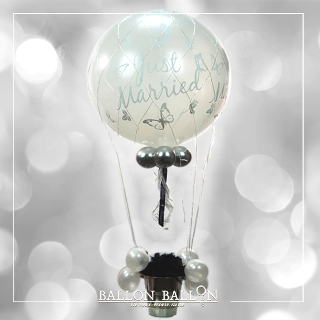 Montgolfière Just Married