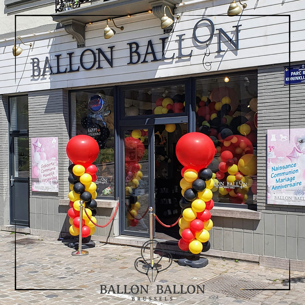 Colonnes de ballons Belgique